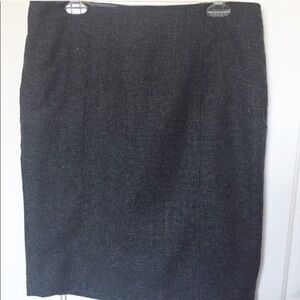 Dalia Collection Tweed Pencil Skirt Black 10